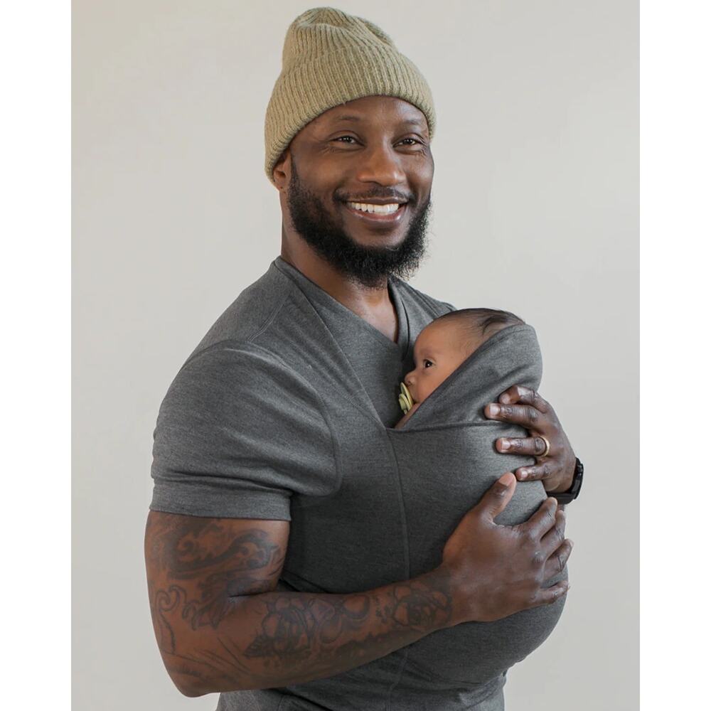 lalabu dad baby-wearing shirt M‎